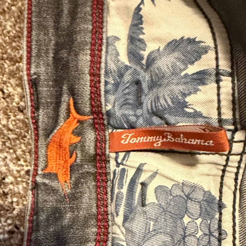 Tommy Bahama Men's Straight Jeans in Charcoal